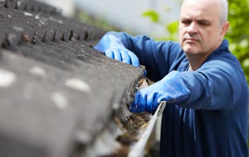 cleaning and inspecting Inveralligin roofs